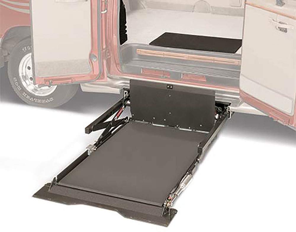 Elevador bajo vehículo UVL 855 para silla de ruedas