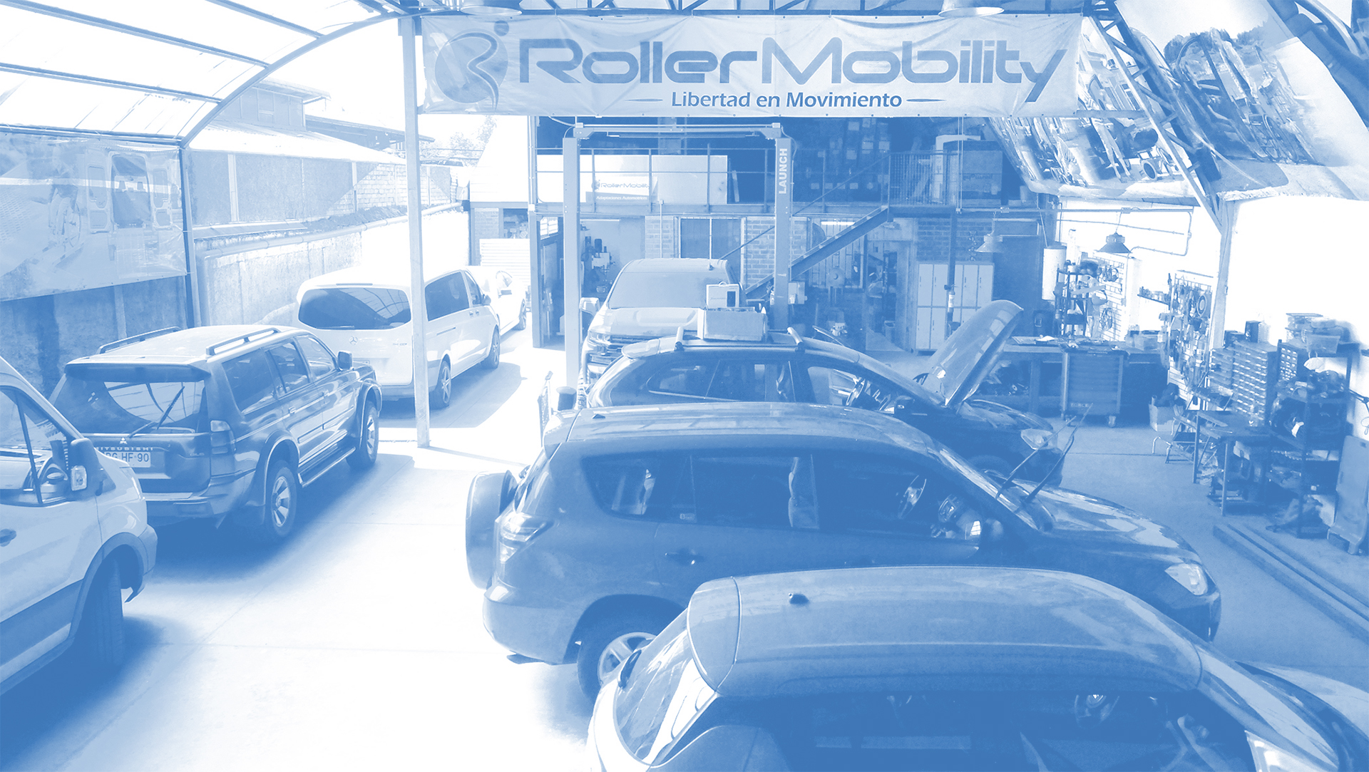 Taller de Roller Mobility donde se realizan adaptaciones vehiculares