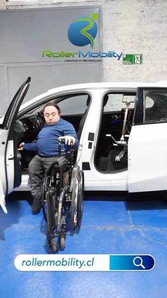 Trabajo de adaptación vehicular para facilitar una transferencia